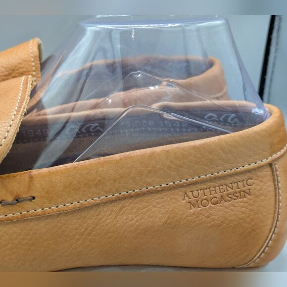 Ara Men\'s Marv Midan Cognac Leather Moccasin Loafers 12 33601-07 Size: 12 main image 8